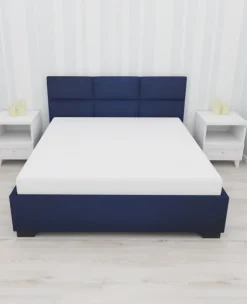 Nakrycie Łóżka*CN-45 Prześcieradło z gumką (białe - 160x200cm)