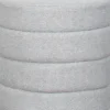 Pufy Tapicerowane|Pufy I Siedziska*CN-137 Pufa Teddy szara