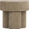 Pufy Tapicerowane|Pufy I Siedziska*CN-248 Puf Grzybek (boucle cappuccino)