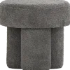 Pufy Tapicerowane|Pufy I Siedziska*CN-248 Puf Grzybek (boucle grafit)
