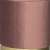 Pufy Tapicerowane|Pufy I Siedziska*CN-122 Puf otwierany Altino 3 (koralowy ze złotą listwą)