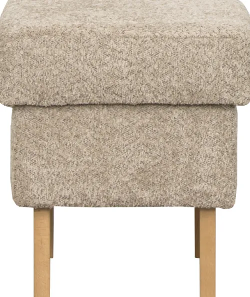 Pufy Tapicerowane|Pufy I Siedziska*Bodzio Puf Sewilla (boucle cappuccino)