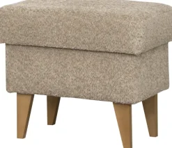 Pufy Tapicerowane|Pufy I Siedziska*Bodzio Puf Sewilla (boucle cappuccino)