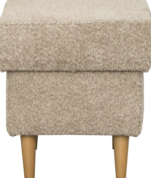 Pufy Tapicerowane|Pufy I Siedziska*Bodzio Puf Werina (boucle cappuccino)