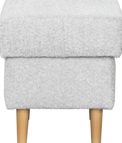 Pufy Tapicerowane|Pufy I Siedziska*Bodzio Puf Werina (boucle szary)
