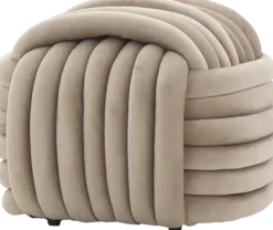 Pufy Tapicerowane*CN-101 Puf Wool 24 (beż)