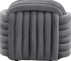 Pufy Tapicerowane*CN-101 Puf Wool 24 (grafit)