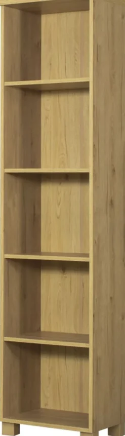 Regały I Półki|Regały Stojące*Bodzio Regał półkowy Panama (dąb Soma ciemny)
