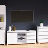 Meble Do Salonu*Bodzio Salon - kolekcja Aga (biały połysk)