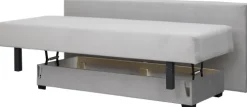 Sofy I Kanapy|Sofy Rozkładane*Bodzio Sofa Afrodyta 2 (plusz srebrzysty)