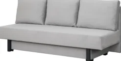 Sofy I Kanapy|Sofy Rozkładane*Bodzio Sofa Afrodyta 2 (plusz srebrzysty)