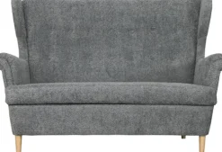 Sofy I Kanapy|Sofy Nierozkładane*Bodzio Sofa 2-osobowa Werina (boucle grafit)