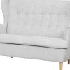 Sofy I Kanapy|Sofy Nierozkładane*Bodzio Sofa 2-osobowa Werina (boucle szary)