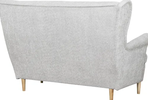 Sofy I Kanapy|Sofy Nierozkładane*Bodzio Sofa 2-osobowa Werina (boucle szary)