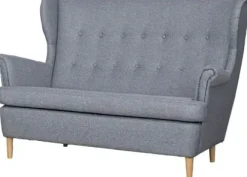 Sofy I Kanapy|Sofy Nierozkładane*Bodzio Sofa 2-osobowa Werina (gustimo szary)