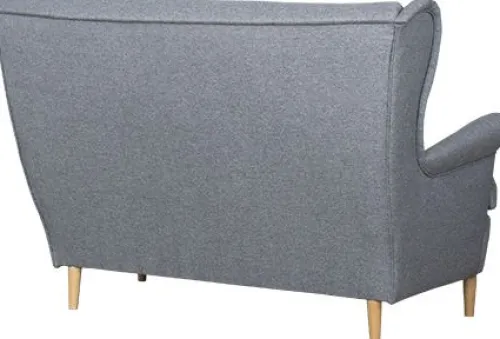 Sofy I Kanapy|Sofy Nierozkładane*Bodzio Sofa 2-osobowa Werina (gustimo szary)