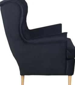 Sofy I Kanapy|Sofy Rozkładane*Bodzio Sofa 2-osobowa Werina (plusz czarny)