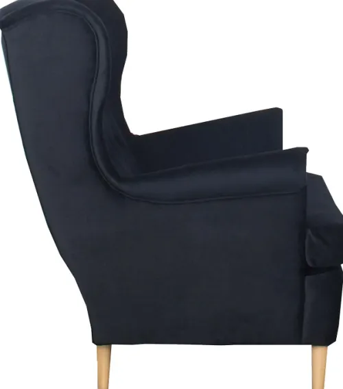 Sofy I Kanapy|Sofy Rozkładane*Bodzio Sofa 2-osobowa Werina (plusz czarny)