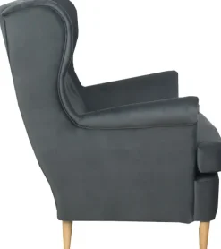 Sofy I Kanapy|Sofy Nierozkładane*Bodzio Sofa 2-osobowa Werina (plusz grafit)