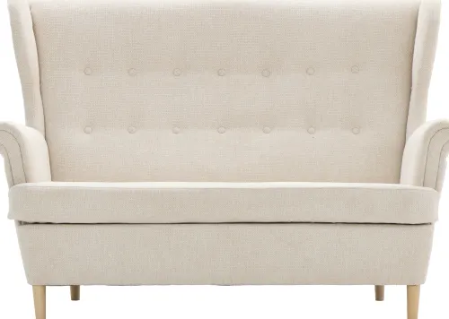 Sofy Nierozkładane*Bodzio Sofa 2-osobowa Werina (rojal beż)