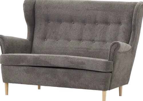 Sofy Nierozkładane*Bodzio Sofa 2-osobowa Werina (rojal grafit)