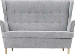 Sofy Nierozkładane*Bodzio Sofa 2-osobowa Werina (rojal szary)