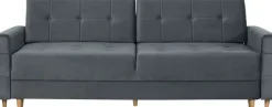Sofy I Kanapy|Sofy Rozkładane*Bodzio Sofa Paris (plusz grafit)