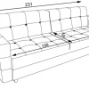 Sofy I Kanapy|Sofy Rozkładane*Bodzio Sofa Paris (plusz zieleń)