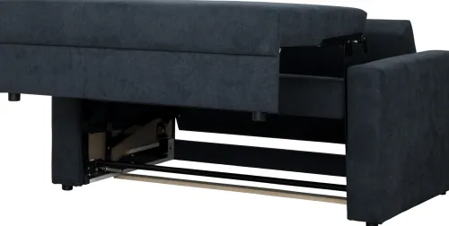 Sofy I Kanapy|Sofy Rozkładane*Bodzio Sofa rozkładana Milano (diamentowy grafit)