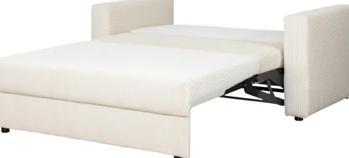 Sofy I Kanapy|Sofy Rozkładane*Bodzio Sofa rozkładana Milano (sztruks beż)