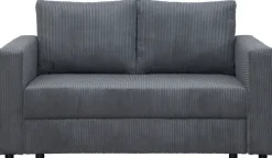 Sofy I Kanapy|Sofy Rozkładane*Bodzio Sofa rozkładana Milano (sztruks grafit)