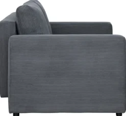 Sofy I Kanapy|Sofy Rozkładane*Bodzio Sofa rozkładana Milano (sztruks grafit)