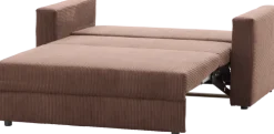 Sofy Rozkładane*Bodzio Sofa rozkladana Milano (sztruks czekoladowy brąz)