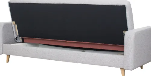 Sofy I Kanapy|Sofy Rozkładane*Bodzio Sofa Sewilla (gustimo jasny szary)