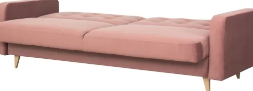 Sofy I Kanapy|Sofy Rozkładane*Bodzio Sofa Sewilla (plusz brudny róż)