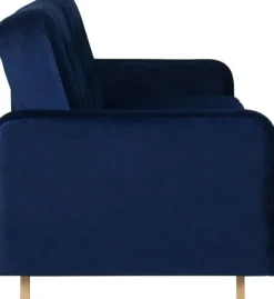 Sofy I Kanapy|Sofy Rozkładane*Bodzio Sofa Sewilla (plusz granat)