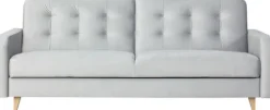 Sofy I Kanapy|Sofy Rozkładane*Bodzio Sofa Sewilla (plusz srebrzysty)
