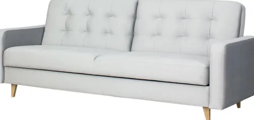 Sofy I Kanapy|Sofy Rozkładane*Bodzio Sofa Sewilla (plusz srebrzysty)