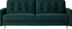 Sofy I Kanapy|Sofy Rozkładane*Bodzio Sofa Sewilla (plusz zieleń)