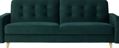 Sofy I Kanapy|Sofy Rozkładane*Bodzio Sofa Sewilla (plusz zieleń)