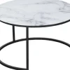 Stoliki|Stoliki*CN-132 Stolik kawowy 80cm Marbi 3 (biały-marmur)