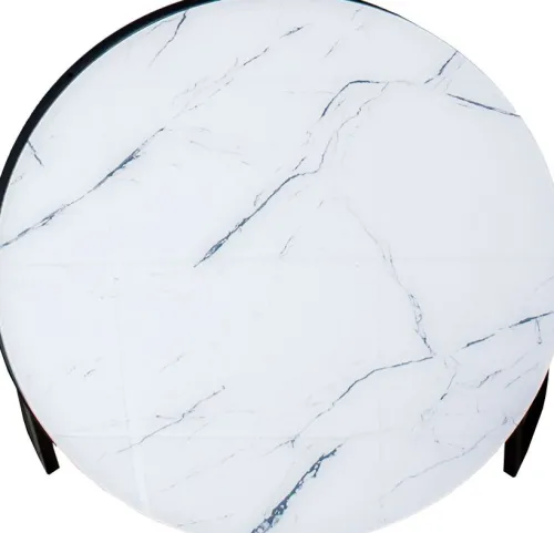 Stoliki|Stoliki I Ławy Do Salonu*CN-160 Stolik kawowy 80 cm Marbi 9 (biały-marmur)