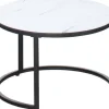 Stoliki|Stoliki I Ławy Do Salonu*CN-160 Stolik kawowy 60cm Marbi 9 (biały-marmur)