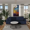 Stoliki|Stoliki*CN-132 Stolik kawowy 60cm Marbi 3 (czarny-marmur)