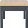 Stoliki|Stoliki I Ławy Do Salonu*Bodzio Stolik prostokątny pełny 100 cm (dąb Soma ciemny/grafit)