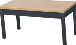 Stoliki|Stoliki I Ławy Do Salonu*Bodzio Stolik prostokątny pełny 100 cm (dąb Soma ciemny/grafit)