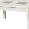 Stoliki|Stoliki*Bodzio Stolik prostokątny ze szkłem 100cm (dąb Soma perłowy)