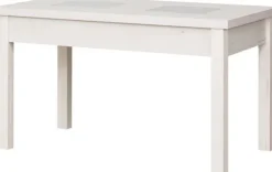Stoliki|Stoliki*Bodzio Stolik prostokątny ze szkłem 100cm (dąb Soma perłowy)
