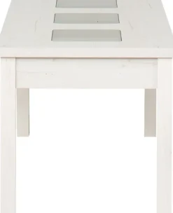 Stoliki|Stoliki*Bodzio Stolik prostokątny ze szkłem 120cm (dąb Soma perłowy)