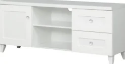 Szafki|Szafki*Bodzio Stolik RTV 138 cm Majorka (biały)